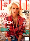 Elle, September 2004 Cover, Jessica Simpson
