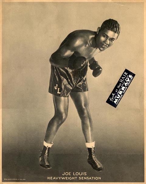 Joe Louis Murray's Pomade Ad